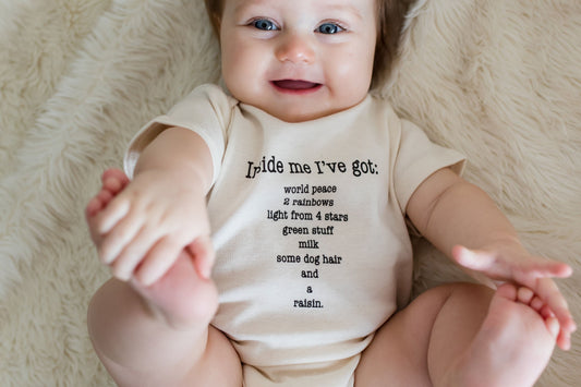 Inside Me I've Got Baby Romper