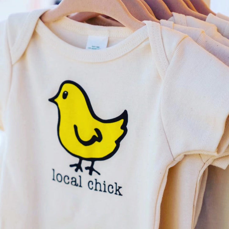 Organic Cotton Baby Romper By Simply Chickie