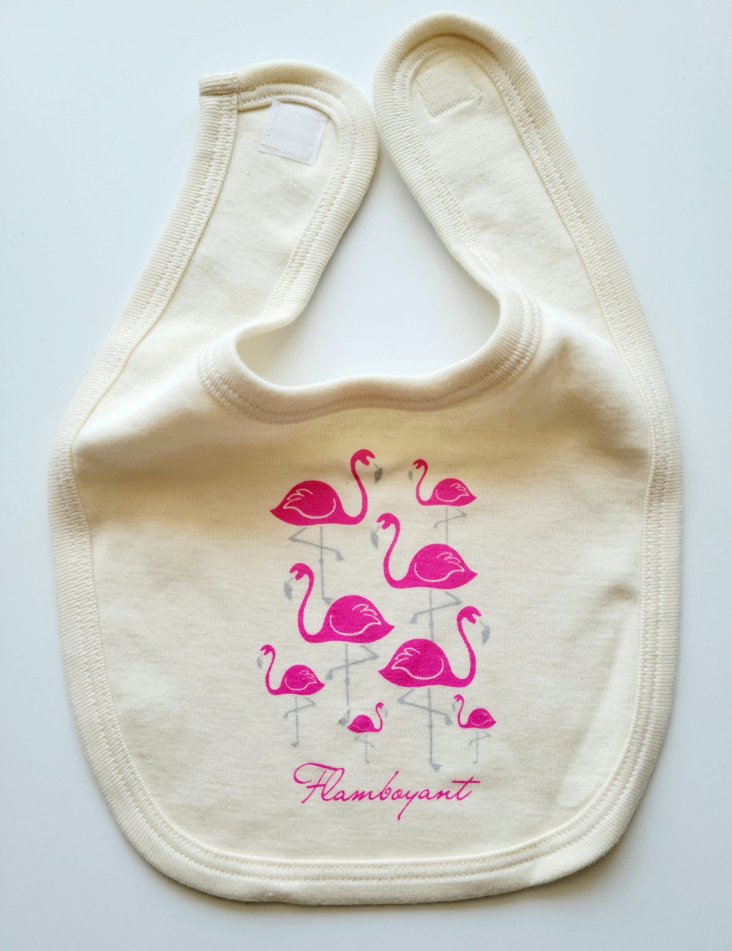 Flamingo Baby Bib