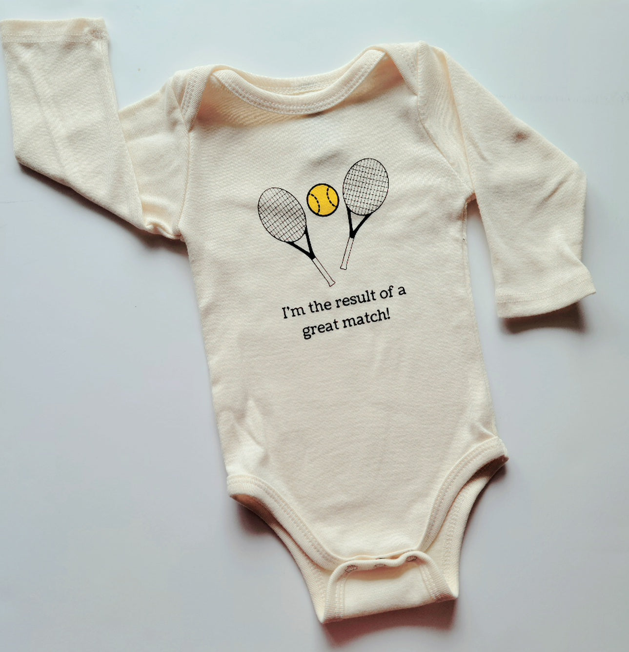 Tennis Long-Sleeve baby romper