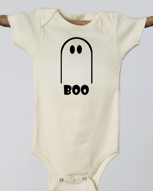Boo Short-Sleeve Romper