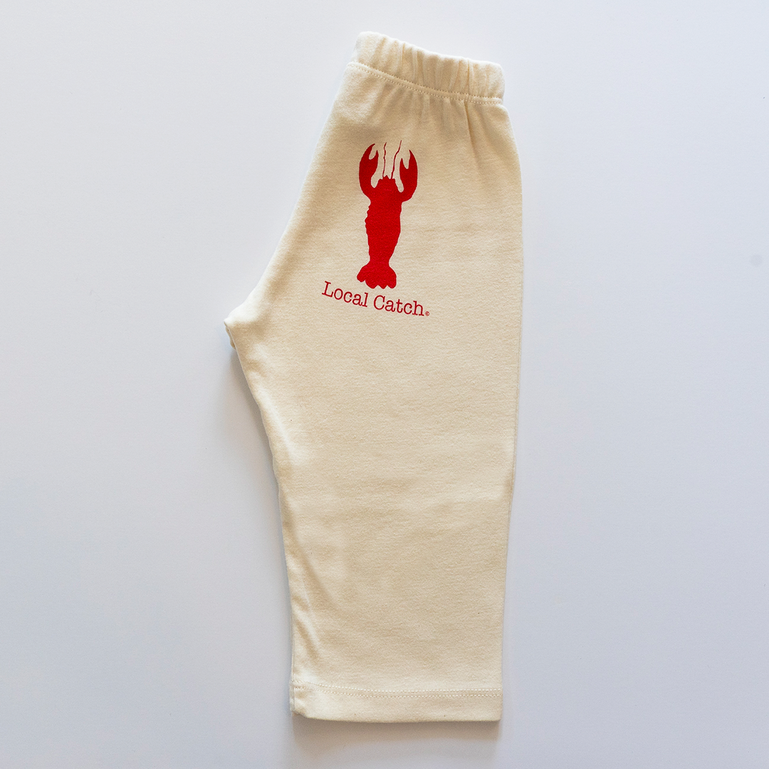 Local Catch Lobster Long Sleeve Romper and Pant Set