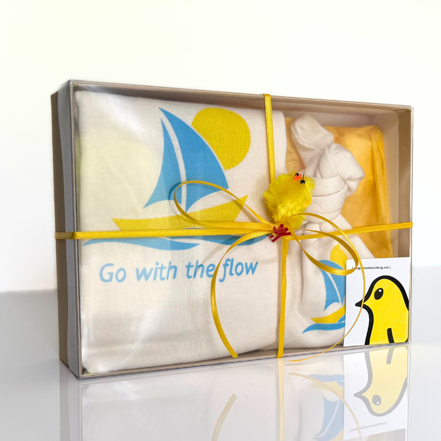 Simply Chickie Gift Box- Go with the Flow Sailing Boating