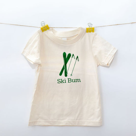 Simply Chickie Kids Clothing - Ski Bum Themed Kids Tshirt