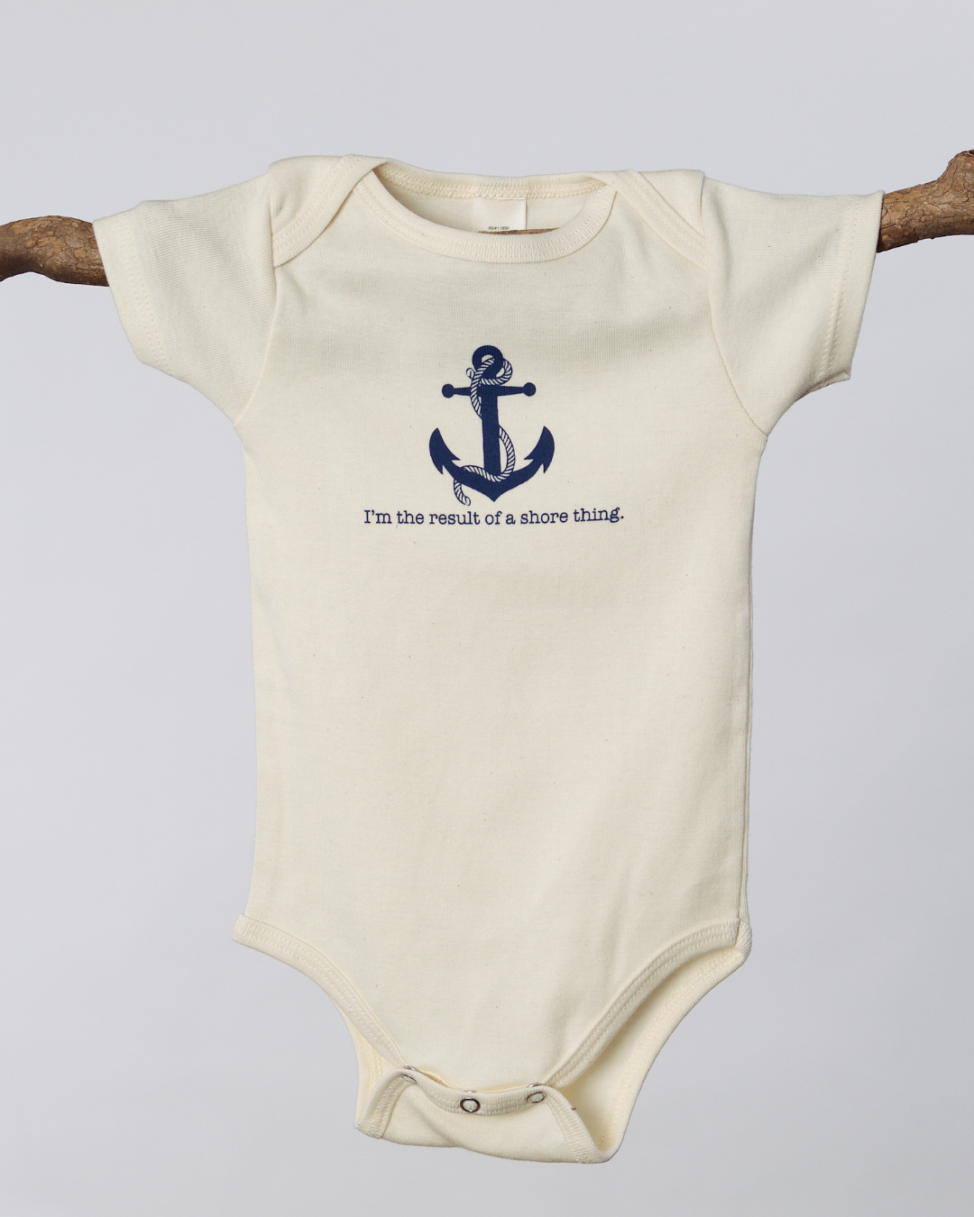 Shore Thing Nautical Short Sleeve Romper