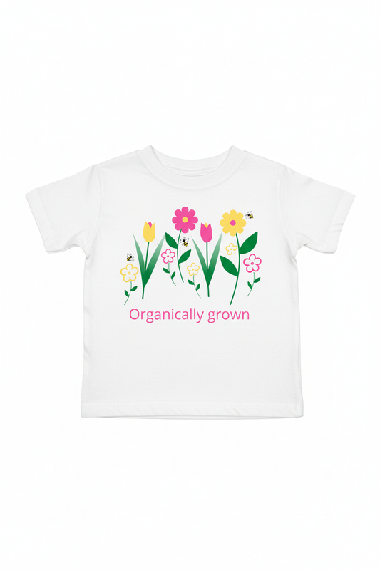 Organically Grown Design on T-shirt