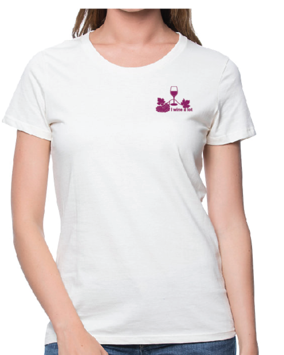 I wine a lot Adult Tee