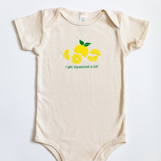 Simply Chickie Lemons I Get Squeezed A Lot Short Sleeve Baby Gift Set