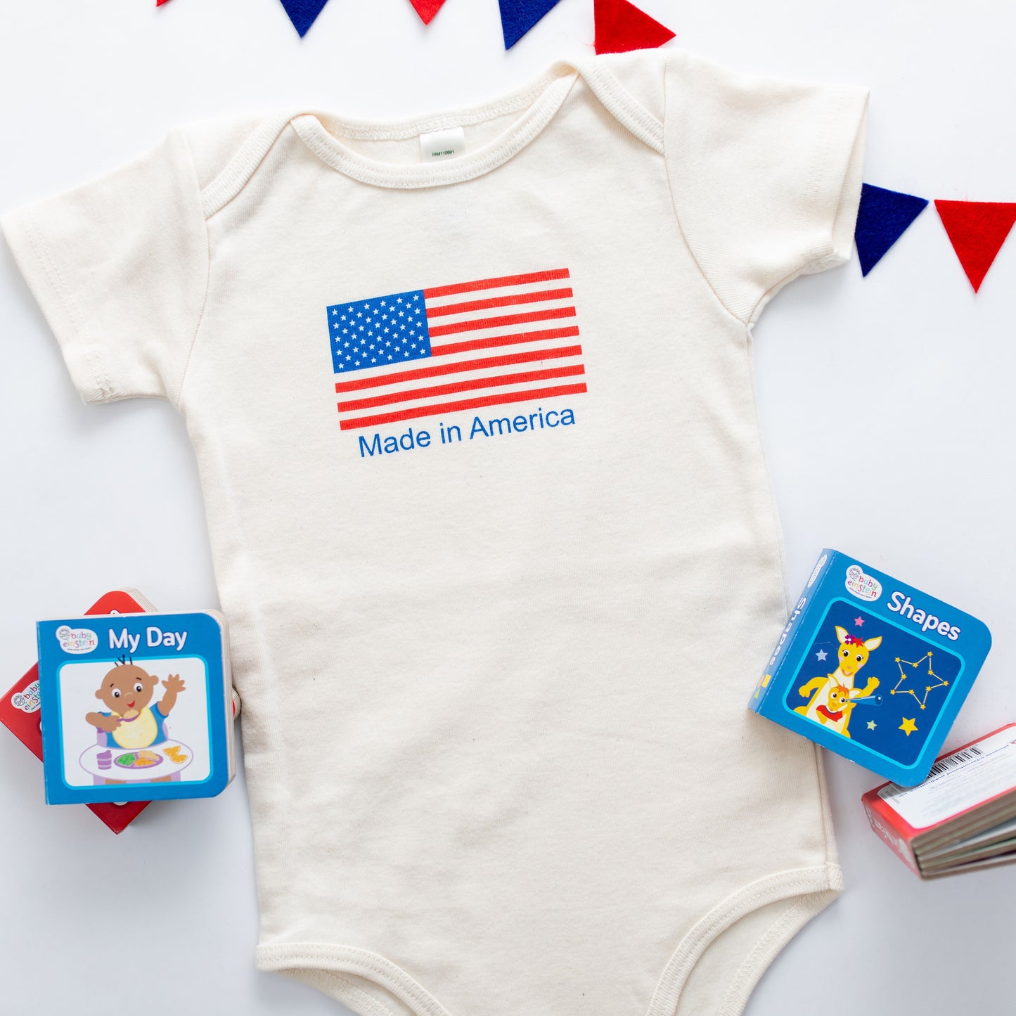Organic Cotton Baby Onesie - Made in America - Simply Chickie