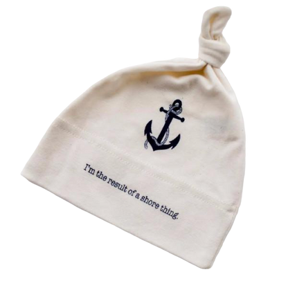 Organic cotton baby hat - Nautical - Simply Chickie