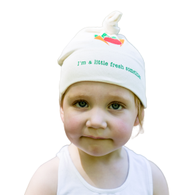 Organic cotton baby hat - Veggie - Simply Chickie