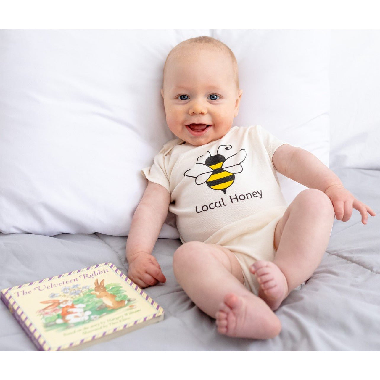 Organic Cotton Baby Gift Set - Honeybee - Simply Chickie