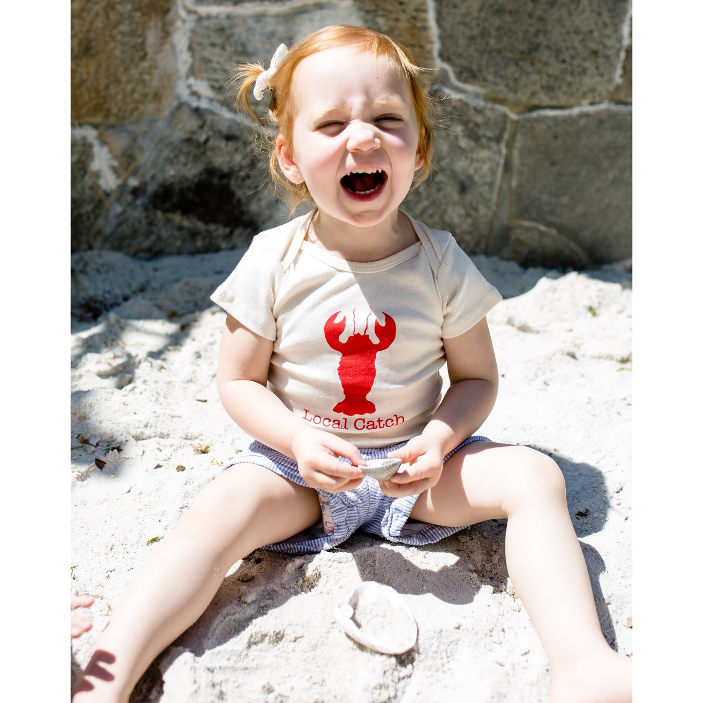 Organic cotton baby gift set - Lobster - Simply Chickie