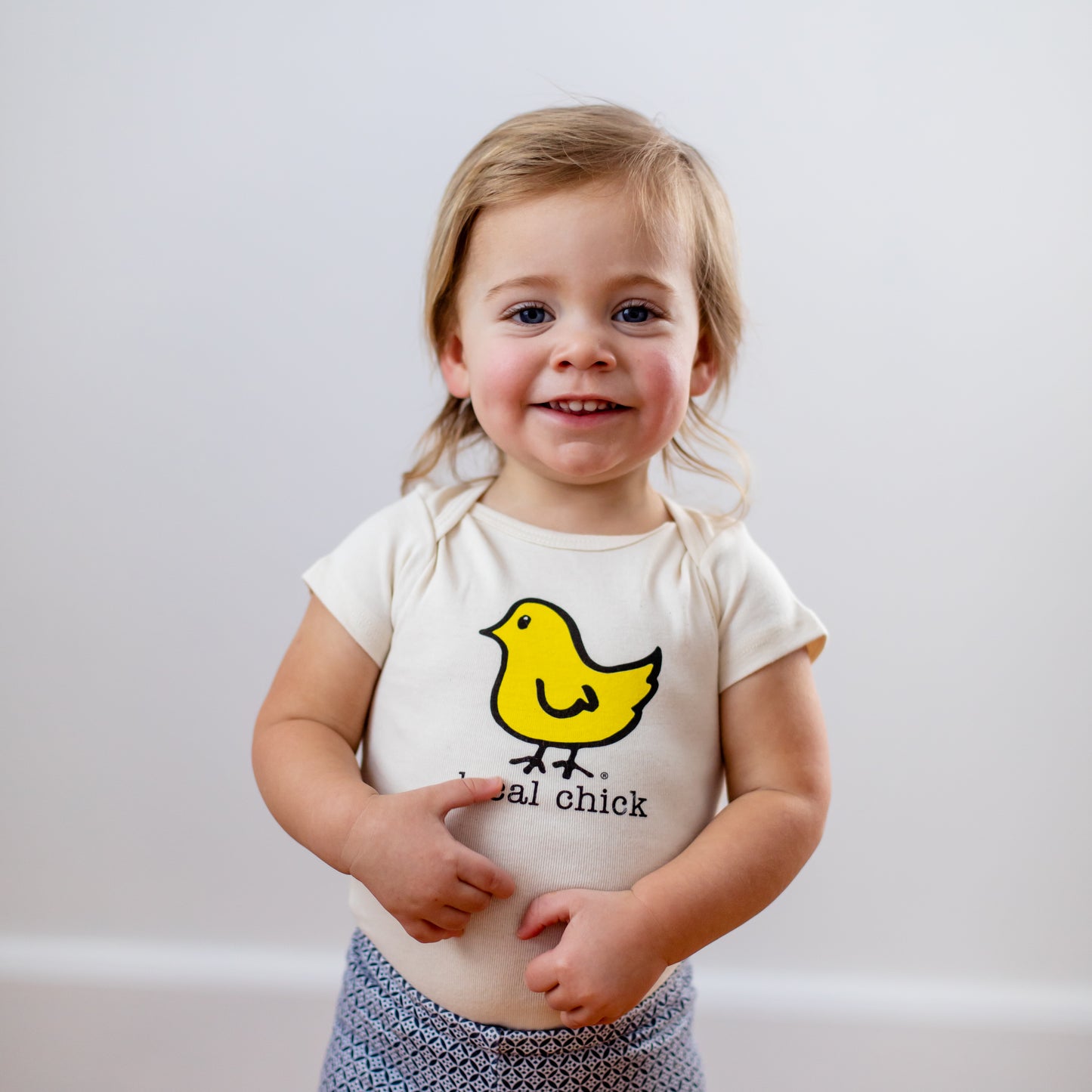 Organic cotton baby onesie - Chick - Simply Chickie