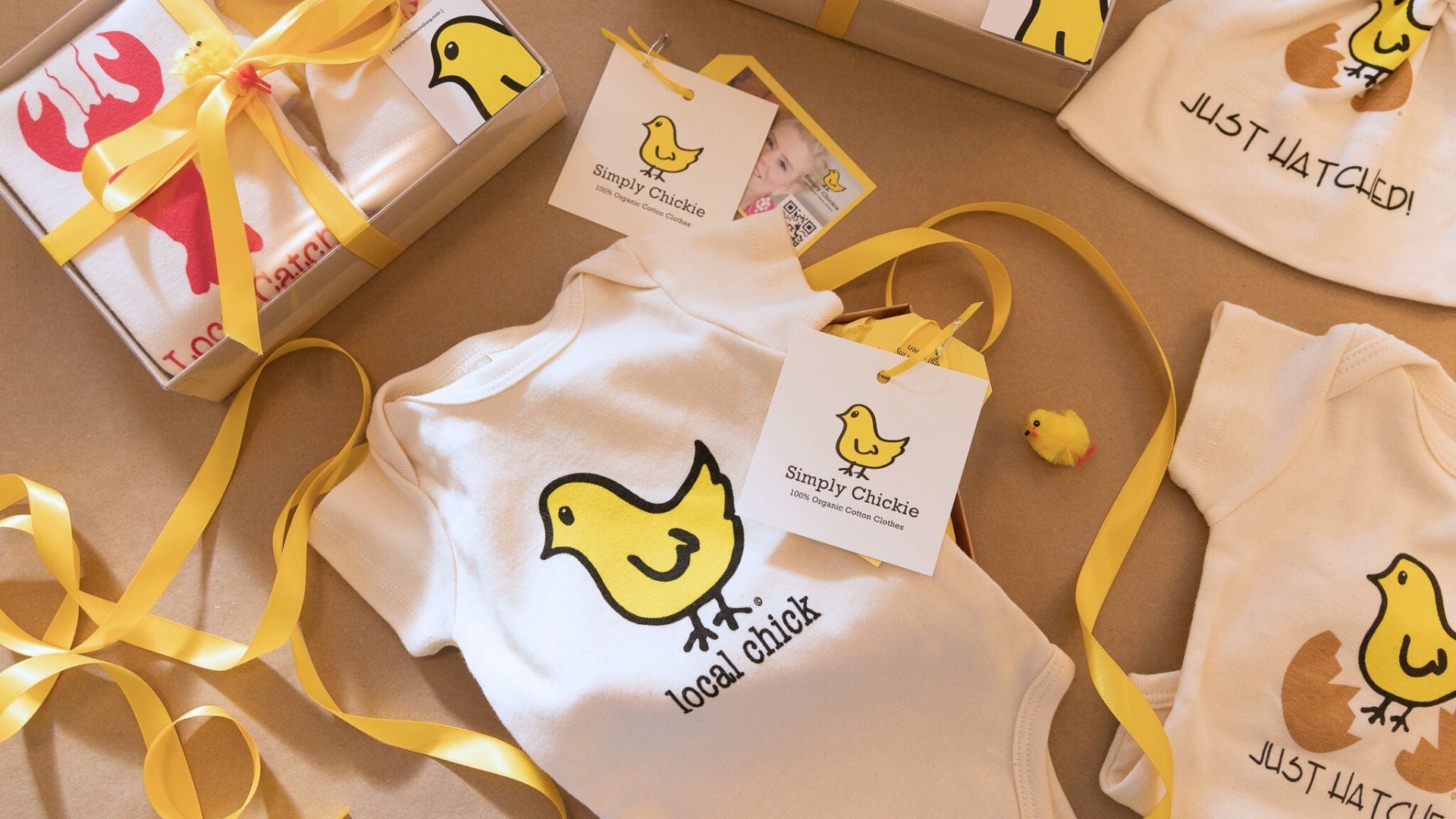 Simply Chickie Organic Cotton Gifts for Babies