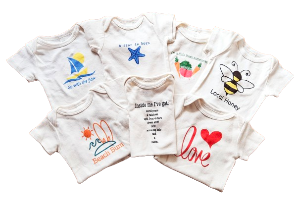 Simply Chickie Baby romper gift set