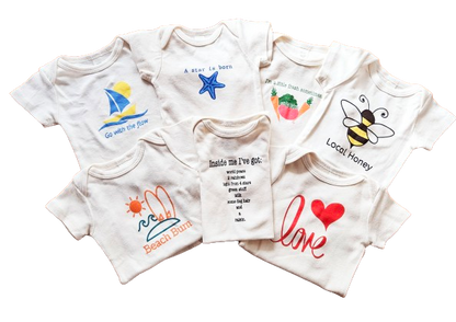 Simply Chickie Baby romper gift set