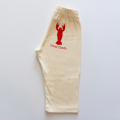 Local Catch Lobster Long Sleeve Romper and Pant Set