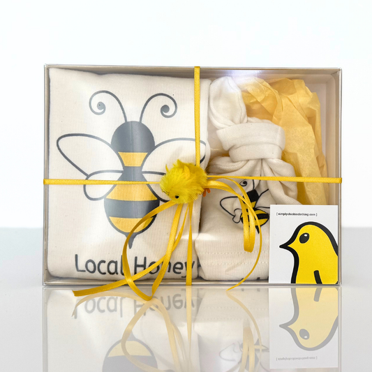 Local Honey Bumble Bee Short Sleeve Gift Set