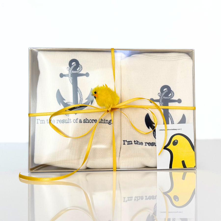 Simply Chickie Gift Box - Shore Thing Nautical Anchor