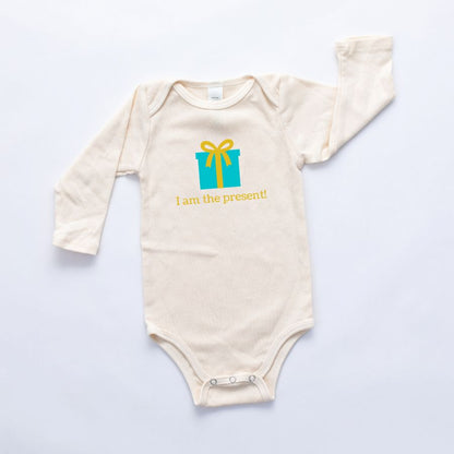 Simply Chickie Baby Onesie Romper - I Am The Present