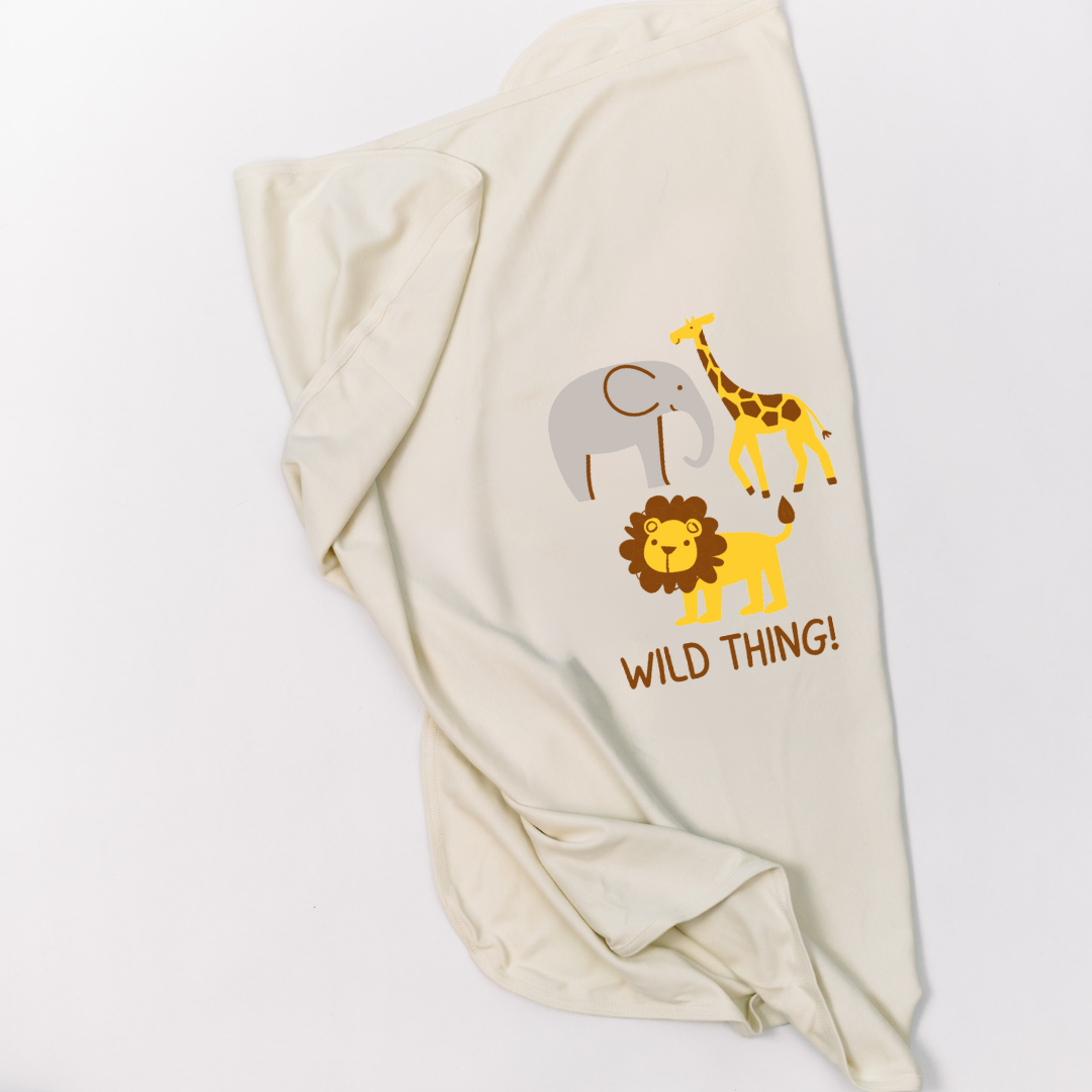 Wild Thing Baby Blanket