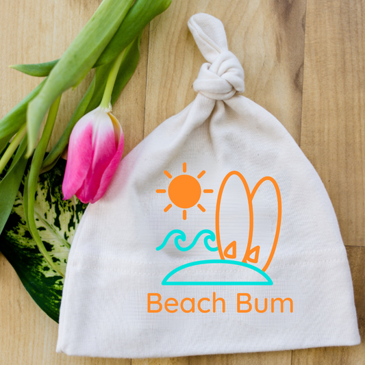Beach bum baby hat
