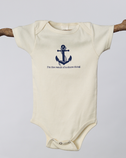 Shore Thing Nautical Short Sleeve Romper