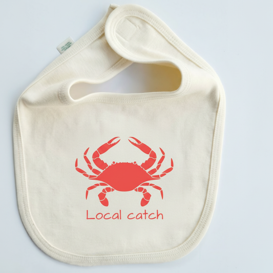 Crab Local Catch Bib