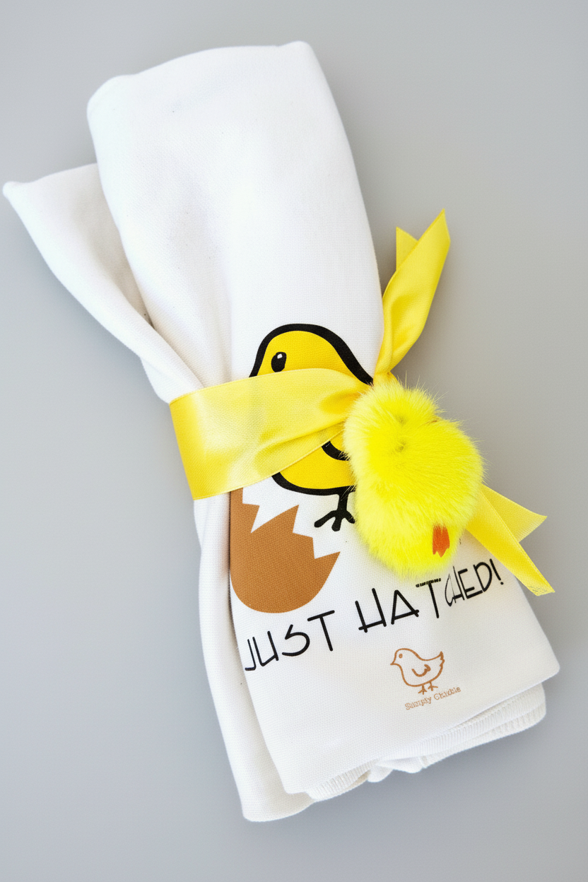 Just Hatched Wrapped Blanket