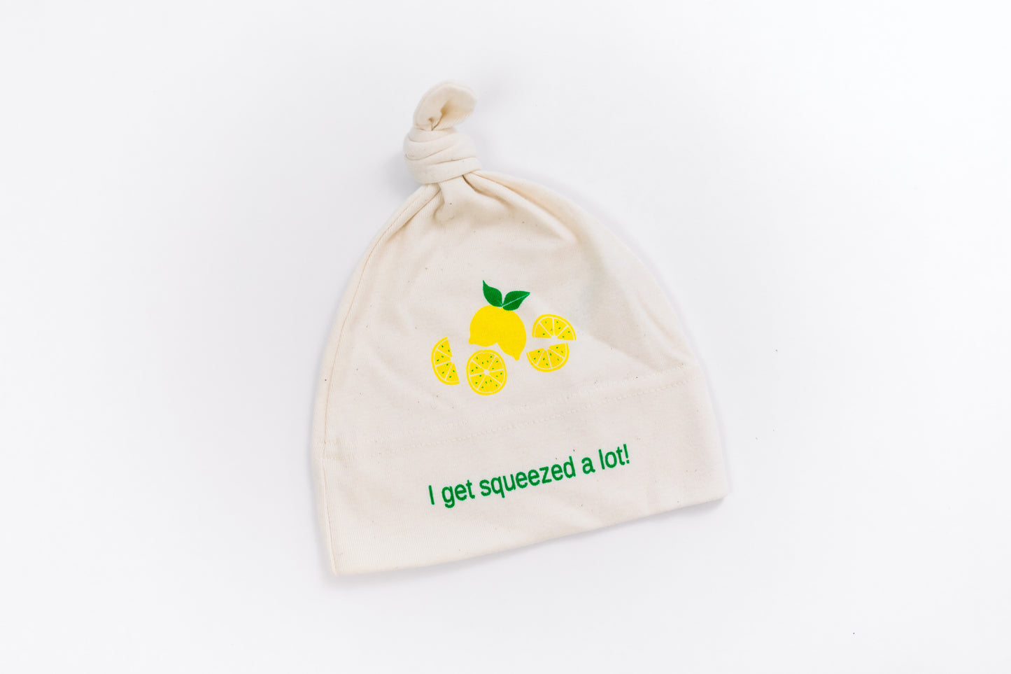 Lemon Long Sleeve Baby Romper, Hat & Blanket Gift Set Made in the USA