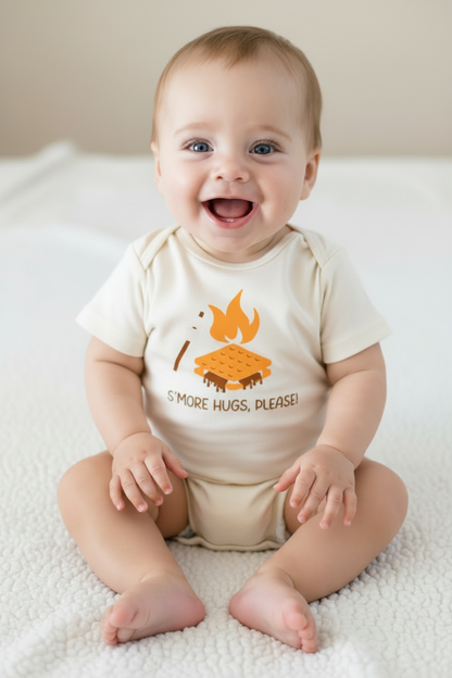 S'More Hugs Please Romper - No Bear