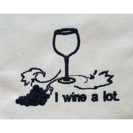 Tote I wine a lot - Simply Chickie