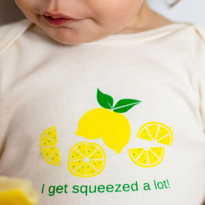 Simply Chickie Gift Box -Lemon Long Sleeve baby Romper