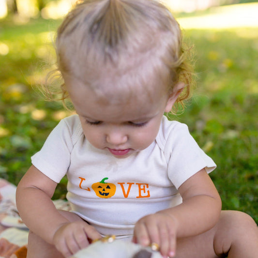 Organic cotton baby onesie - Halloween - Simply Chickie