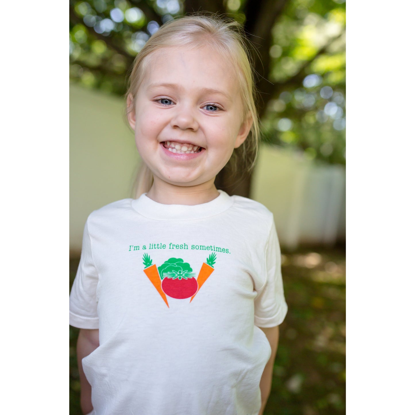 Organic cotton kids t-shirt - Veggie - Simply Chickie