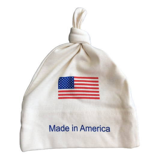 Organic cotton baby hat - Made in America - Simply Chickie