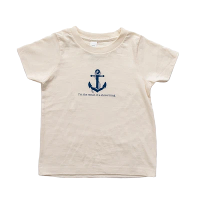 Organic cotton kids t-shirt - Nautical - Simply Chickie