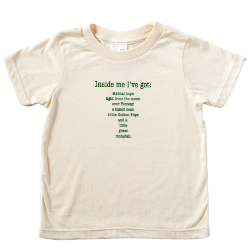 Organic cotton kids t-shirt - Boston - Simply Chickie