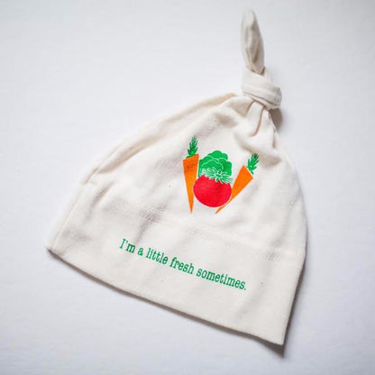Organic cotton baby hat - Veggie - Simply Chickie