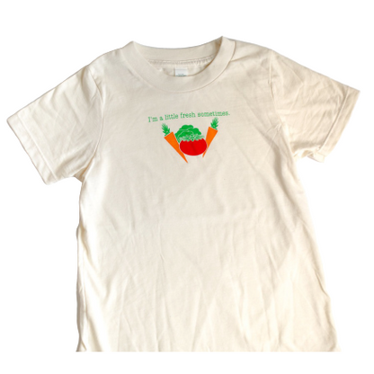 Organic cotton kids t-shirt - Veggie - Simply Chickie