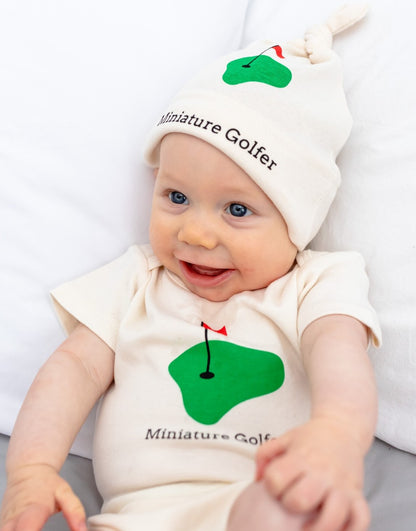 Mini Golfer Short Sleeve Baby Gift Set