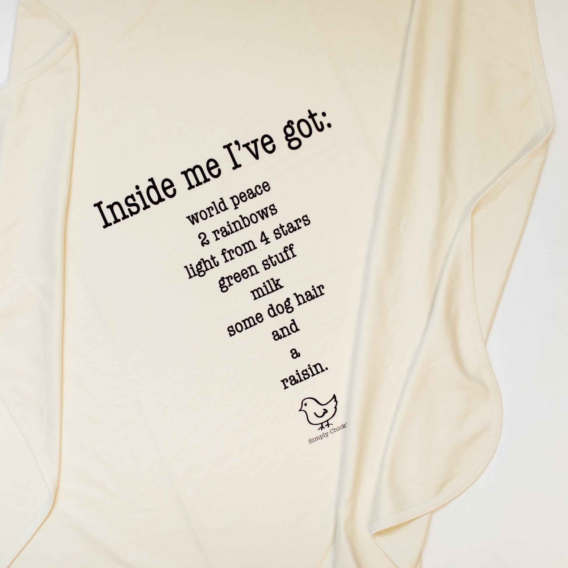Baby Onesie with Inside Me I've Got cute poem