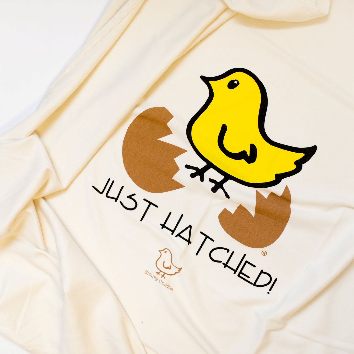 Organic cotton baby gift set - Hatched LONG SLEEVE - Simply Chickie