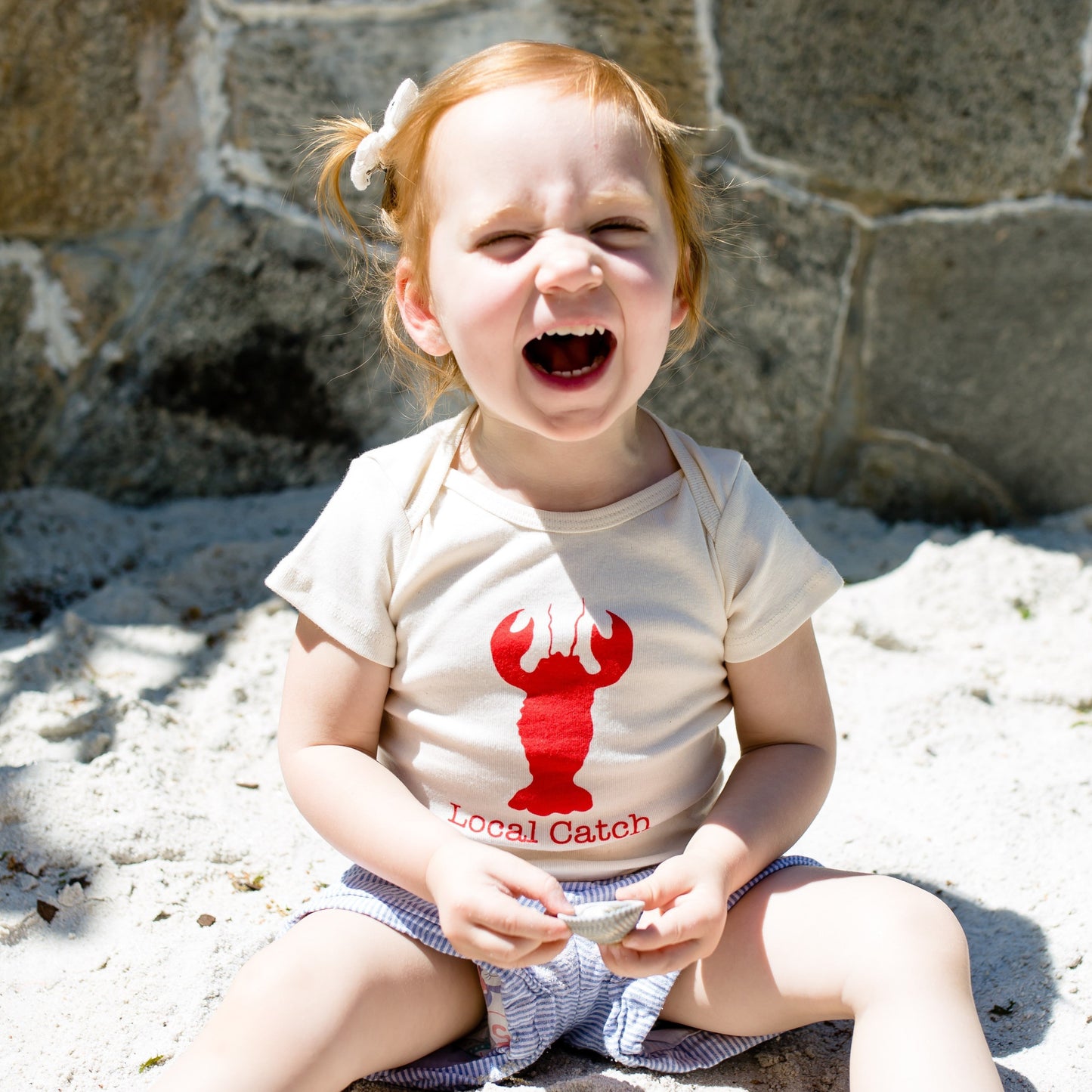 Organic cotton baby gift set - Lobster - Simply Chickie