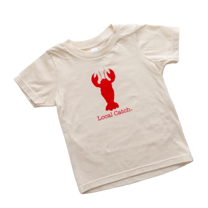 Organic cotton kids t-shirt - Lobster - Simply Chickie