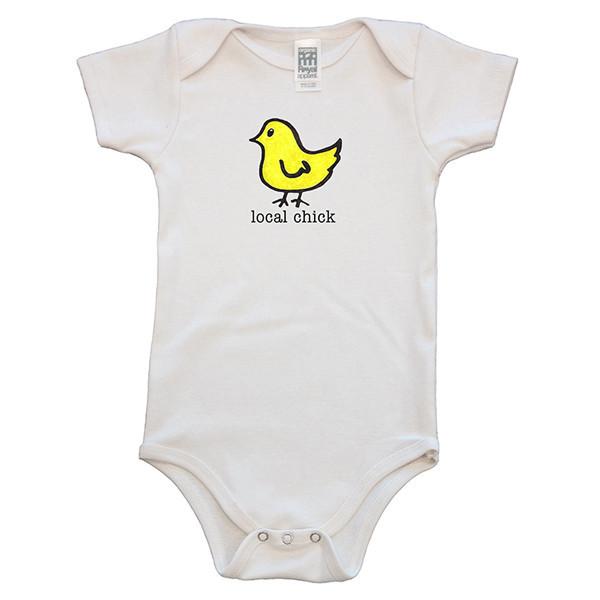 Organic cotton baby onesie - Chick - Simply Chickie