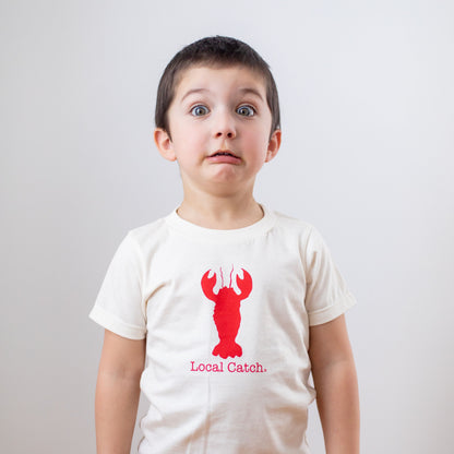 Organic cotton kids t-shirt - Lobster - Simply Chickie
