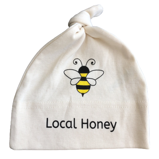 Organic cotton baby hat - Honeybee - Simply Chickie