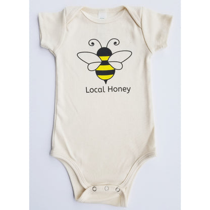 Organic cotton baby onesie - Honeybee - Simply Chickie